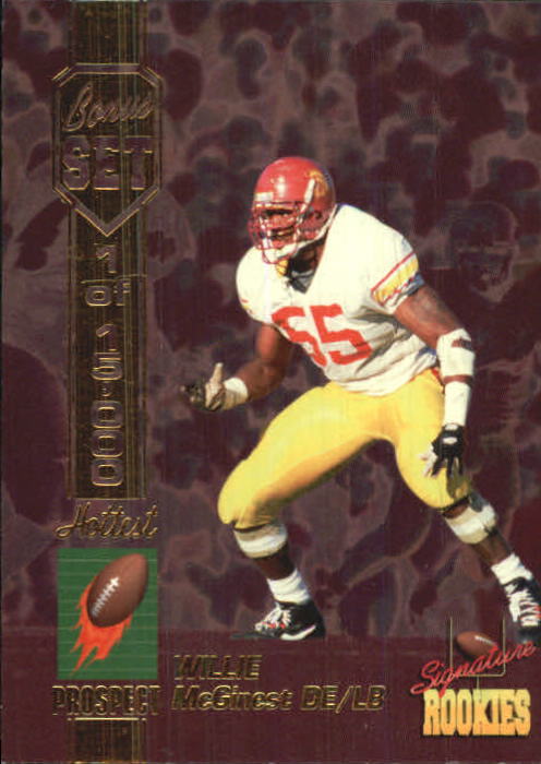 1994 Signature Rookies Hottest Prospects #A1 Willie McGinest