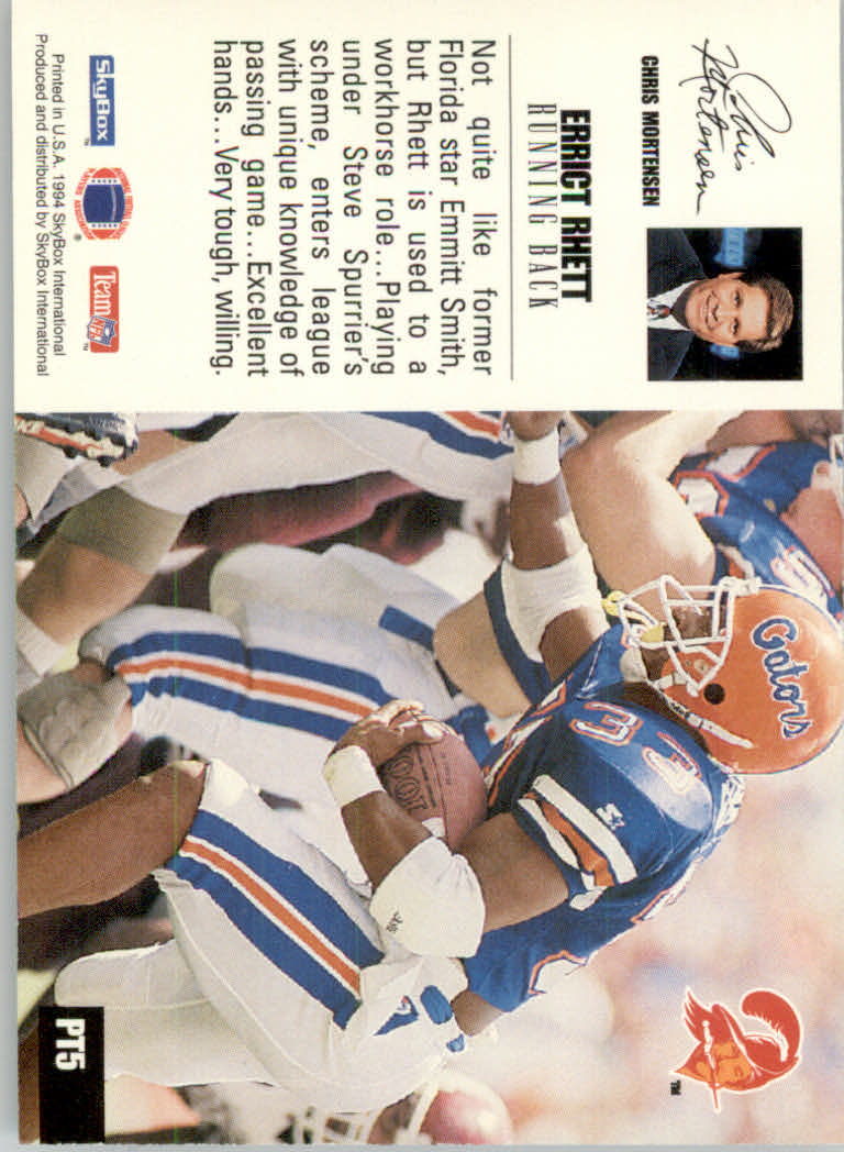 1994 Skybox Premium Football "Insert" Cards - Picture 7 of 85