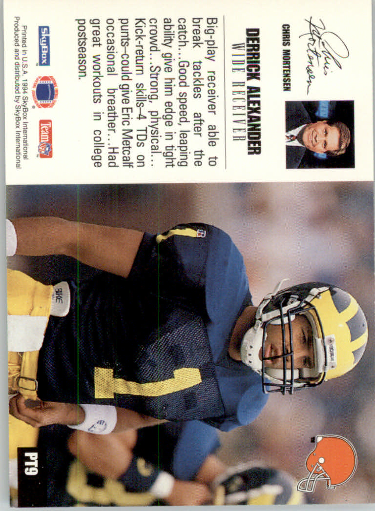 1994 Skybox Premium Football "Insert" Cards - Picture 11 of 85