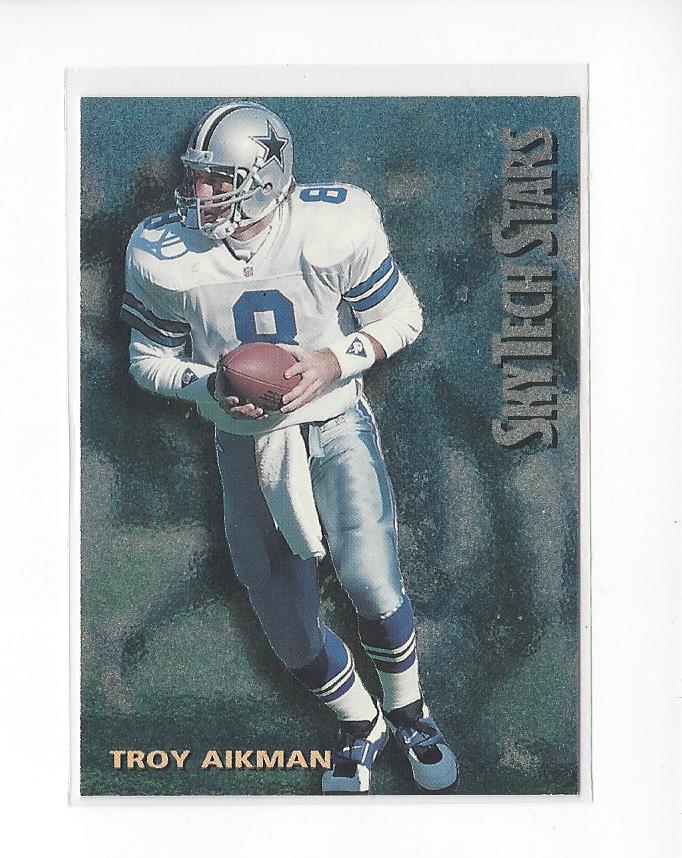 1994 SkyBox Premium SkyTech Stars #ST1 Troy Aikman