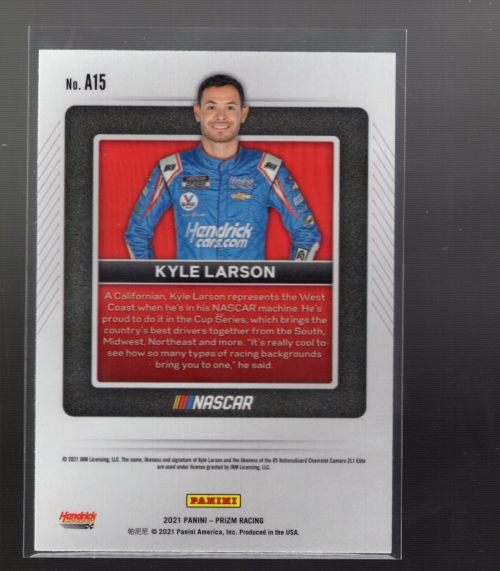 B5040- 2021 Panini Prizm Racing Cards 1-90 +Inserts -You Pick- 15+ FREE US SHIP - Picture 9 of 19