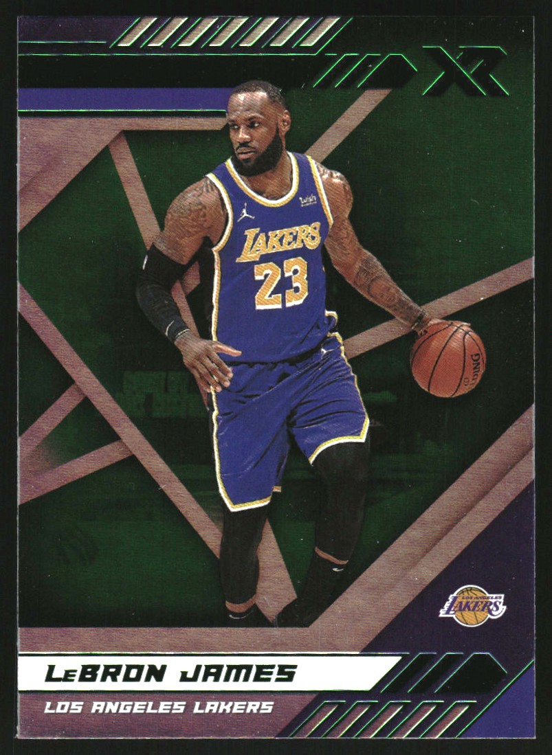 2020-21 Panini Chronicles Green #289 LeBron James/XR