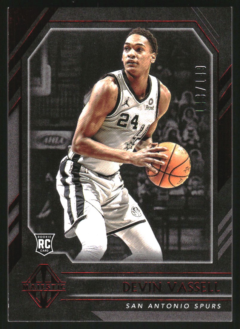 2020-21 Panini Chronicles Red #362 Devin Vassell/Majestic