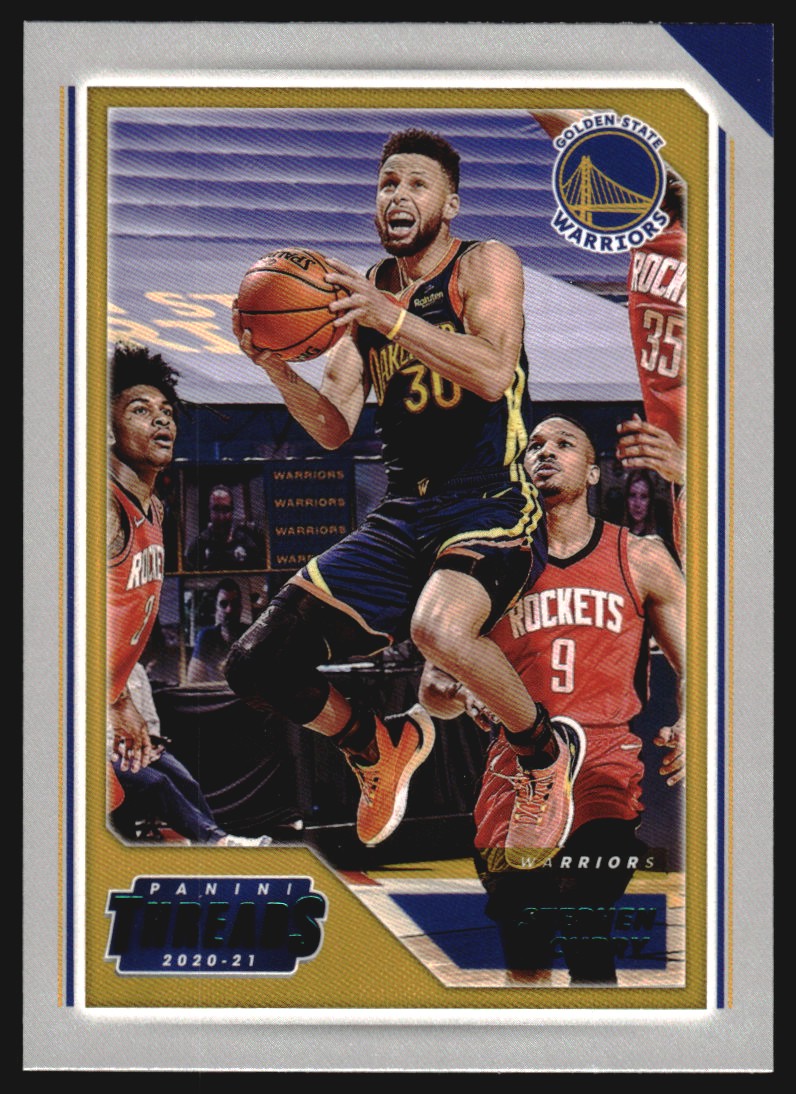 2020-21 Panini Chronicles Teal #79 Stephen Curry/Threads
