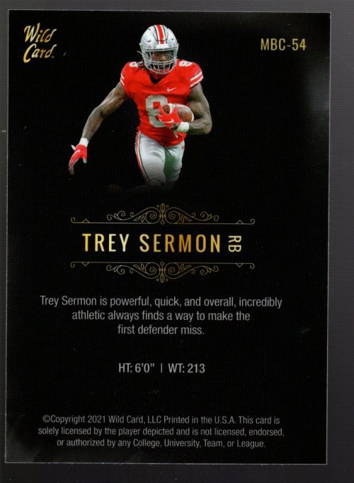 B3973- 2021 Wild Card Matte Football Assorted Cards -You Pick- 15+ FREE US SHIP - Picture 29 of 41