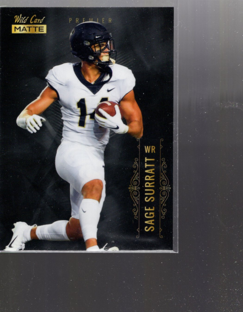 B3973- 2021 Wild Card Matte Football Assorted Cards -You Pick- 15+ FREE US SHIP - Picture 34 of 41