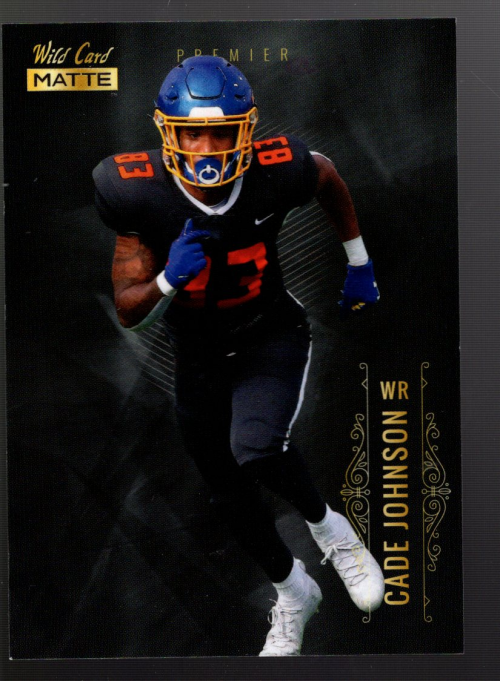 B3973- 2021 Wild Card Matte Football Assorted Cards -You Pick- 15+ FREE US SHIP - Picture 36 of 41