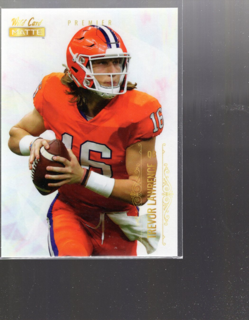 B3973- 2021 Wild Card Matte Football Assorted Cards -You Pick- 15+ FREE US SHIP - Picture 40 of 41