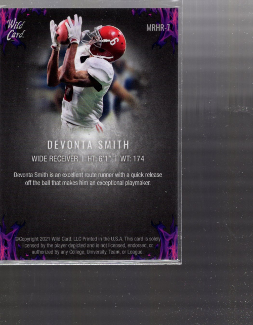 B3973- 2021 Wild Card Matte Football Assorted Cards -You Pick- 15+ FREE US SHIP - Picture 39 of 41