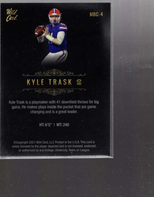 B3973- 2021 Wild Card Matte Football Assorted Cards -You Pick- 15+ FREE US SHIP - Picture 7 of 41