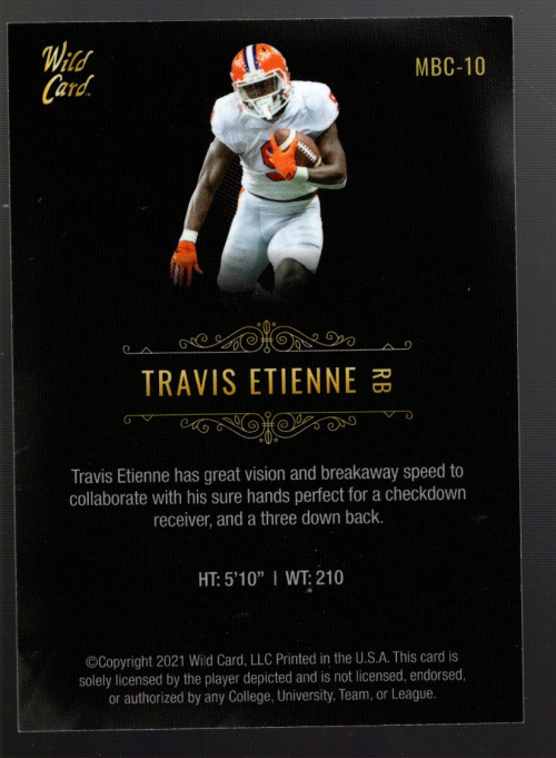 B3973- 2021 Wild Card Matte Football Assorted Cards -You Pick- 15+ FREE US SHIP - Picture 11 of 41