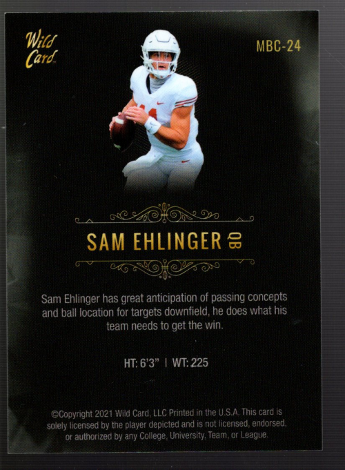 B3973- 2021 Wild Card Matte Football Assorted Cards -You Pick- 15+ FREE US SHIP - Picture 17 of 41