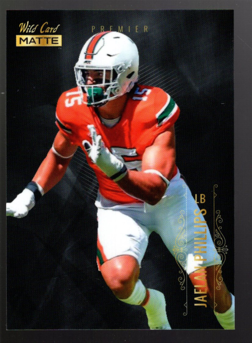 B3973- 2021 Wild Card Matte Football Assorted Cards -You Pick- 15+ FREE US SHIP - Picture 18 of 41
