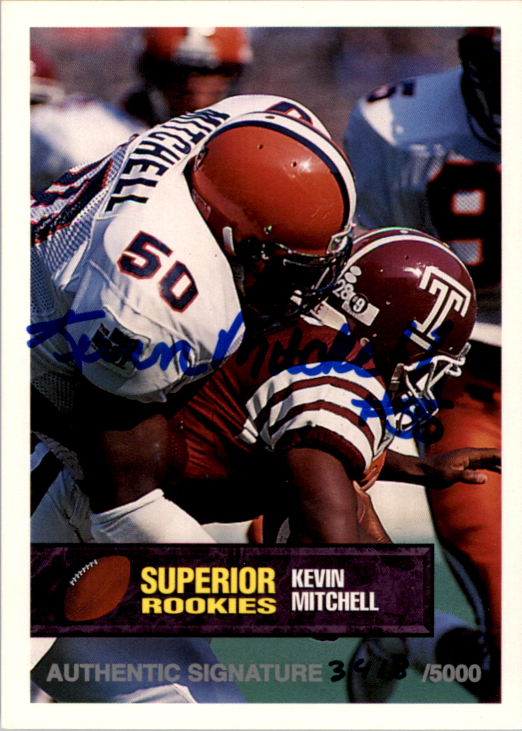 1994 Superior Rookies Autographs #51 Kevin Mitchell/5000