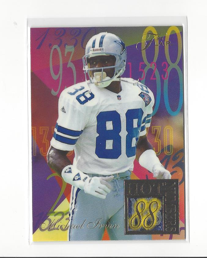 1994 Ultra Flair Hot Numbers #6 Michael Irvin