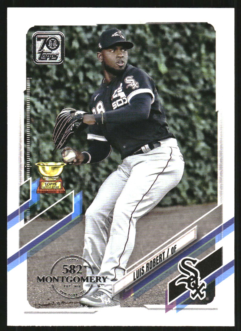 2020 topps montgomery luis robert psa10 2021 Topps Factory Set 582