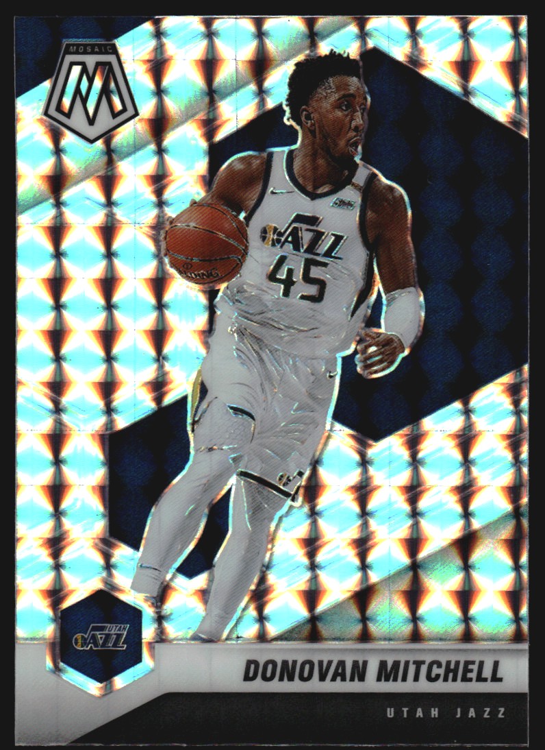 2020-21 Panini Mosaic Mosaic #64 Donovan Mitchell