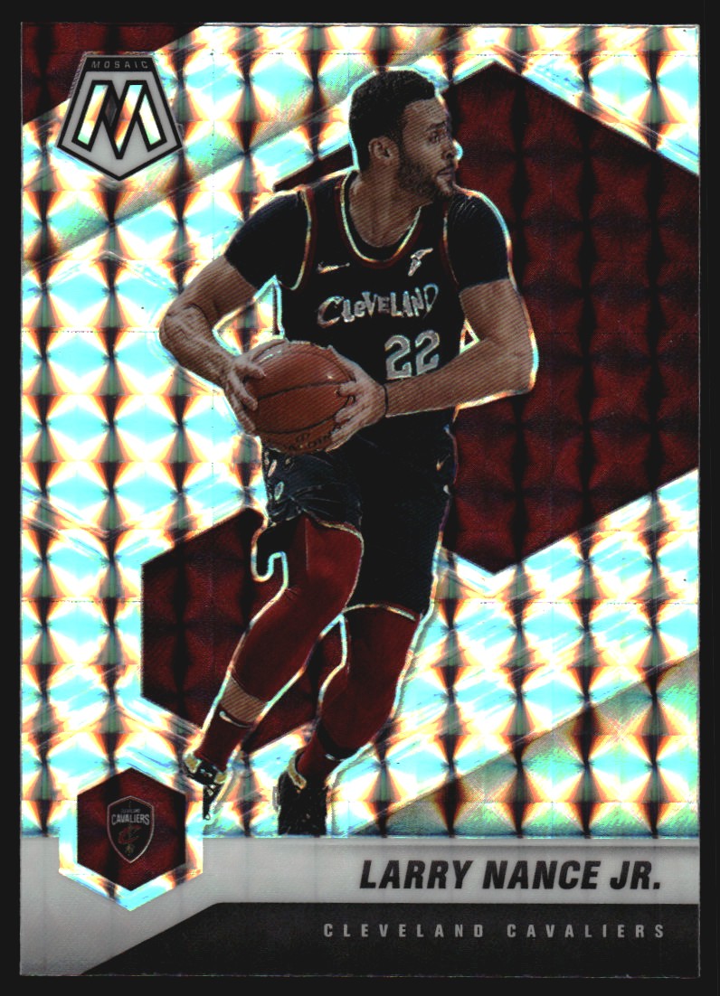 2020-21 Panini Mosaic Mosaic #91 Larry Nance Jr.