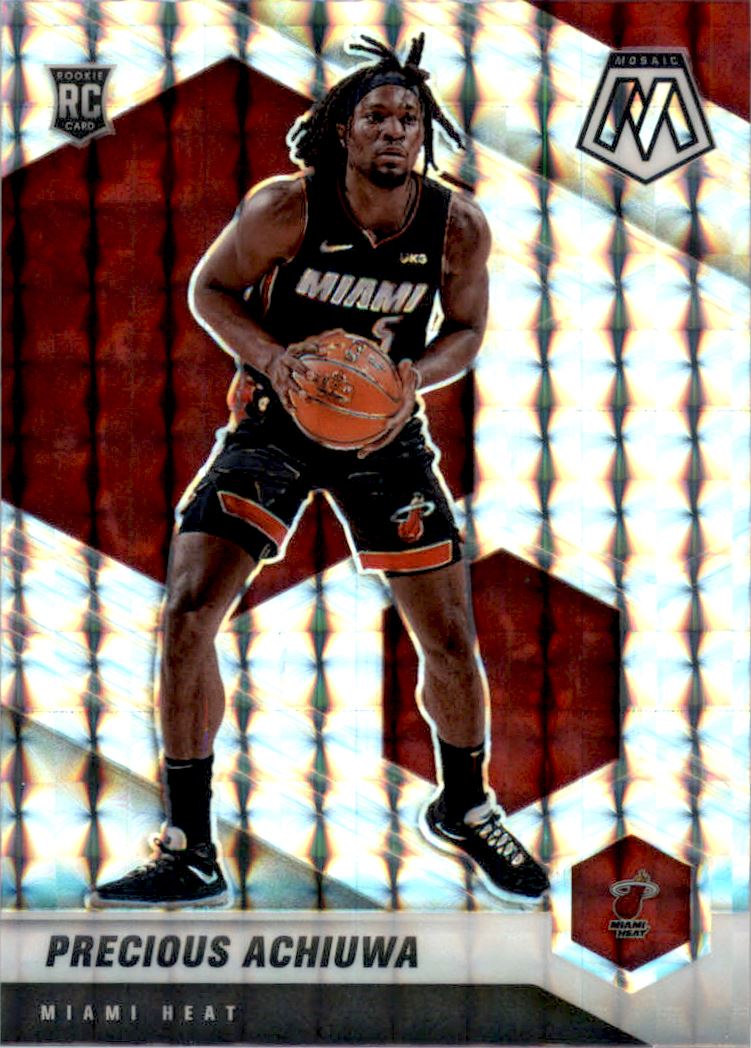 2020-21 Panini Mosaic Mosaic #215 Precious Achiuwa