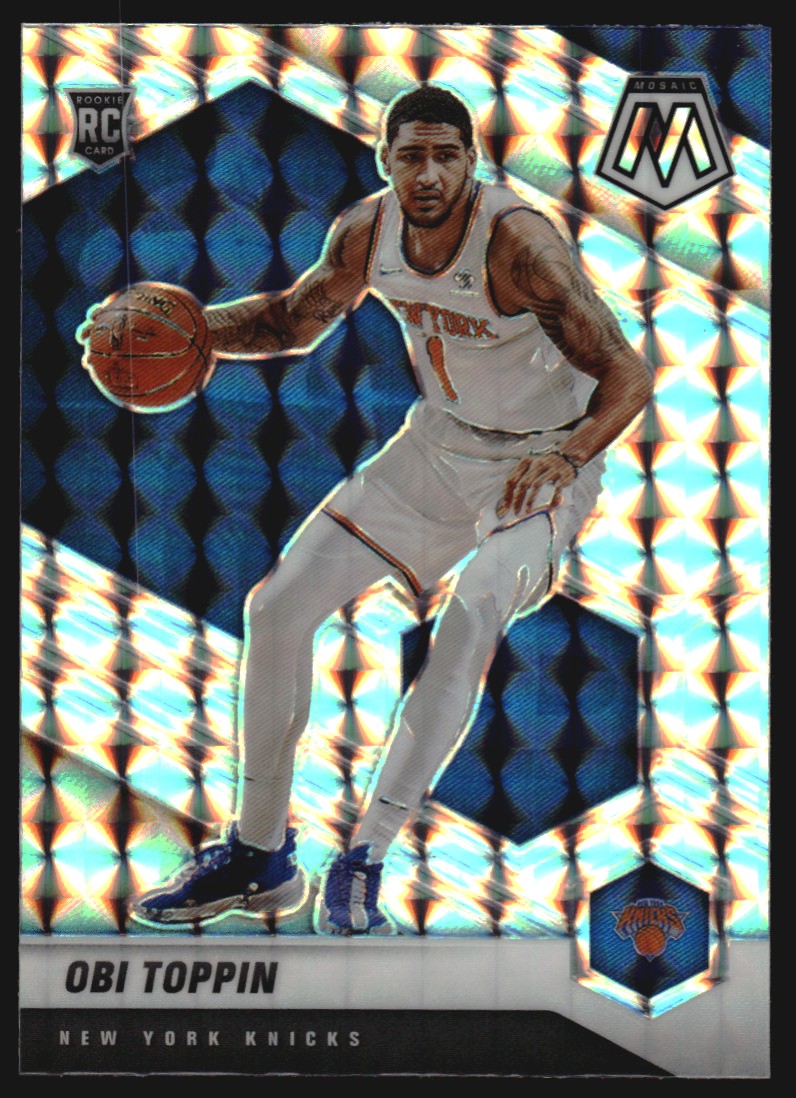 2020-21 Panini Mosaic Mosaic #220 Obi Toppin