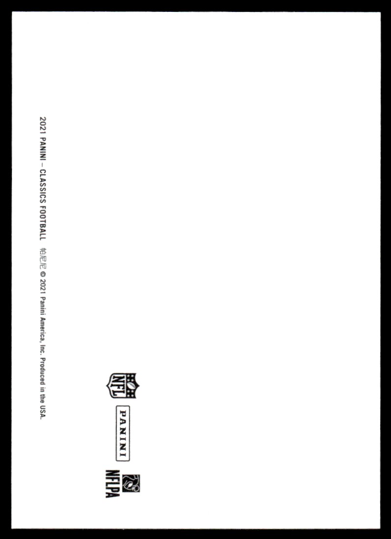 2021 Classics Blank Back #186 Dez Fitzpatrick back image