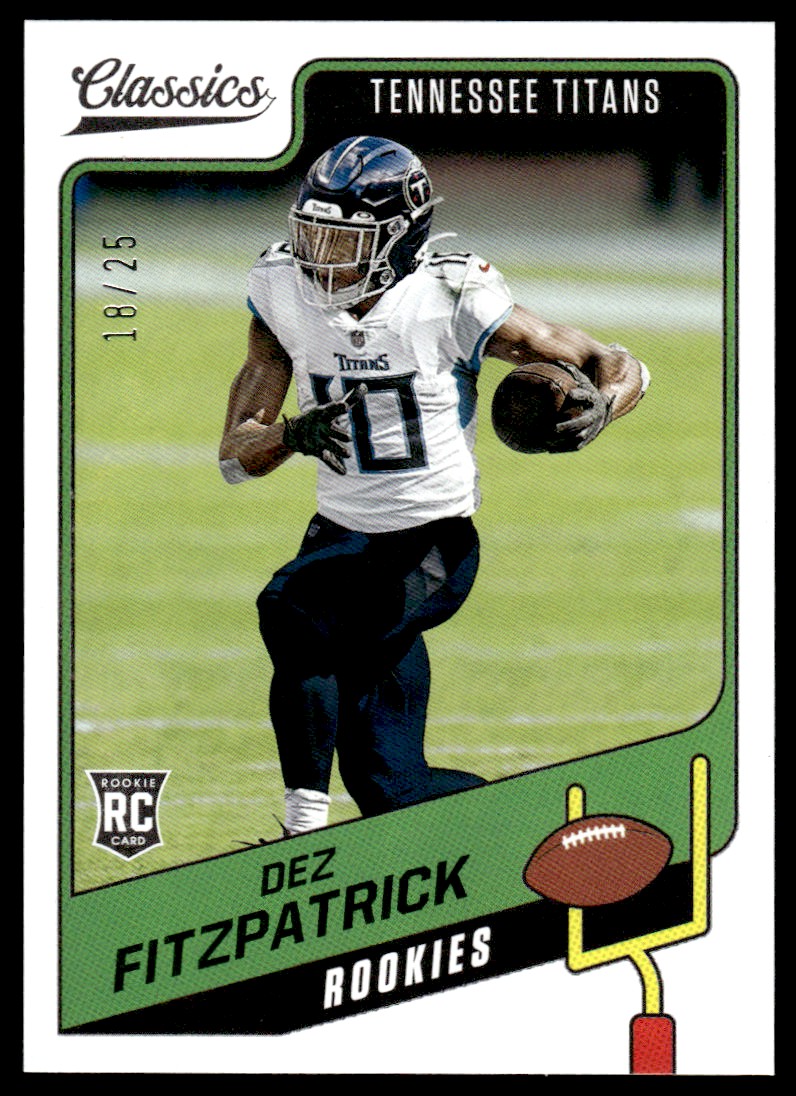 2021 Classics Blank Back #186 Dez Fitzpatrick