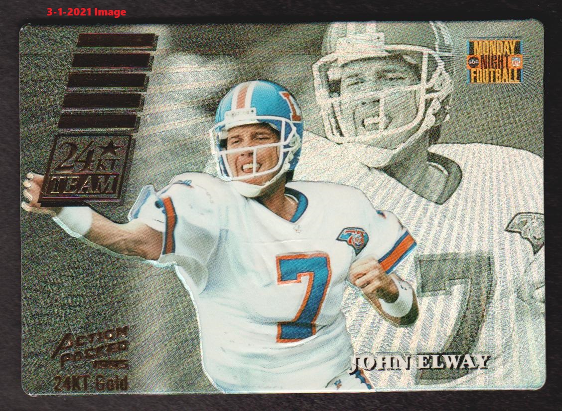 NFL great John Elway talks autographs, baseball cards and his