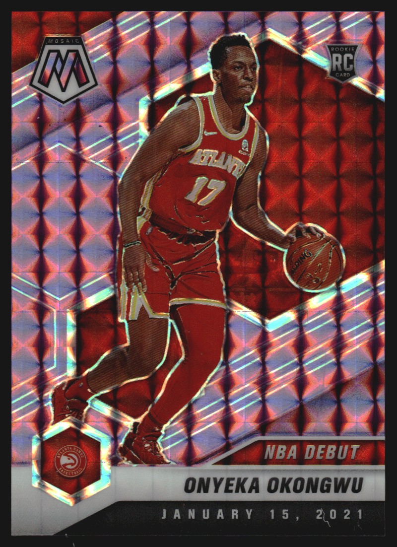 2020-21 Panini Mosaic Mosaic Purple #274 Onyeka Okongwu