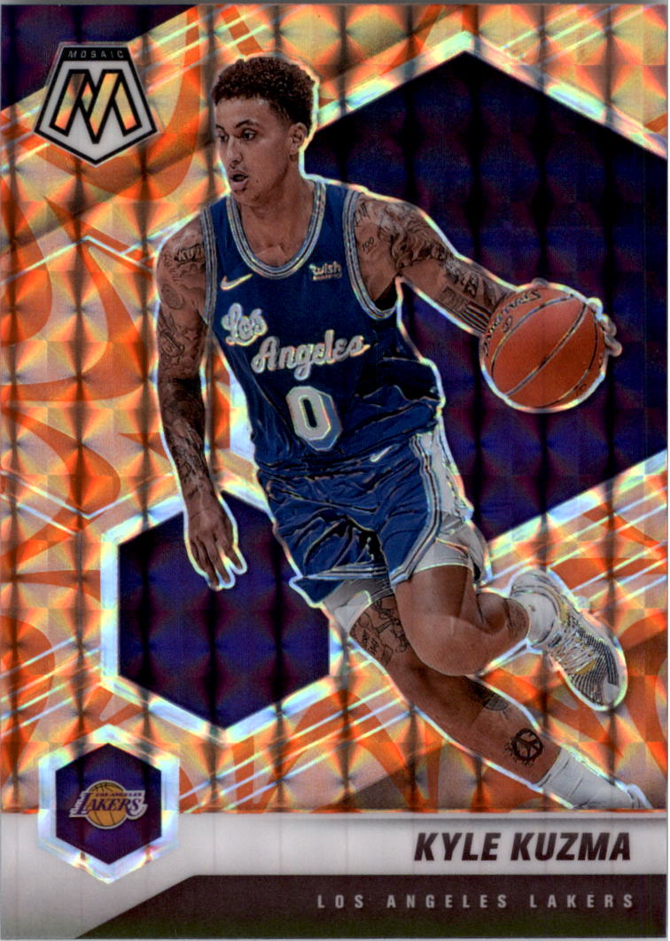 2020-21 Panini Mosaic Mosaic Reactive Orange Basketball Card Pick (Inserts)