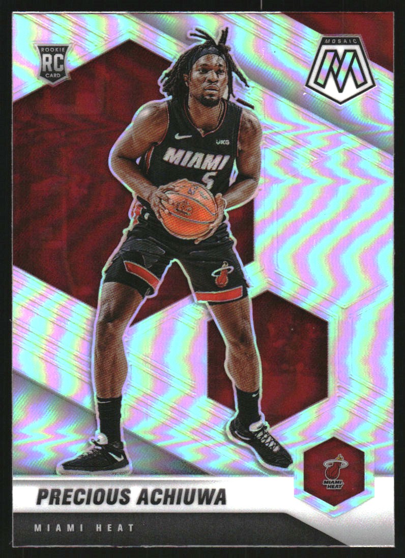 2020-21 Panini Mosaic Silver #215 Precious Achiuwa