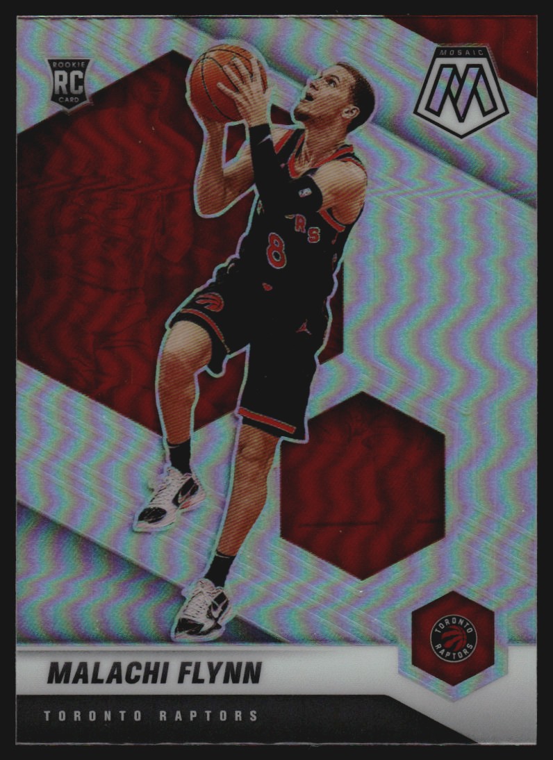 2020-21 Panini Mosaic Silver #236 Malachi Flynn