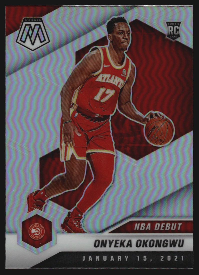 2020-21 Panini Mosaic Silver #274 Onyeka Okongwu