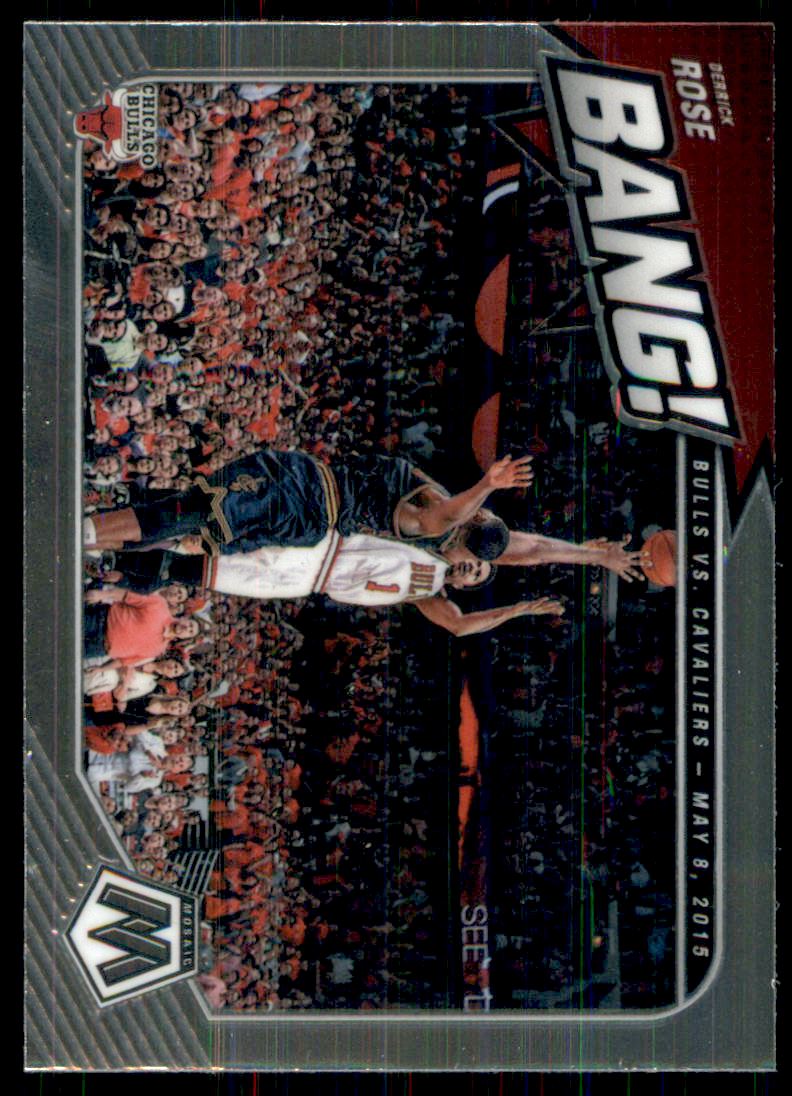 2020-21 Panini Mosaic Bang! Mosaic #5 Derrick Rose - NM-MT - Burbank ...