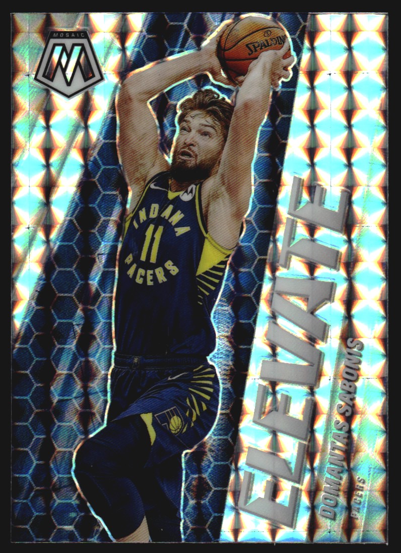 2020-21 Panini Mosaic Elevate Mosaic #6 Domantas Sabonis