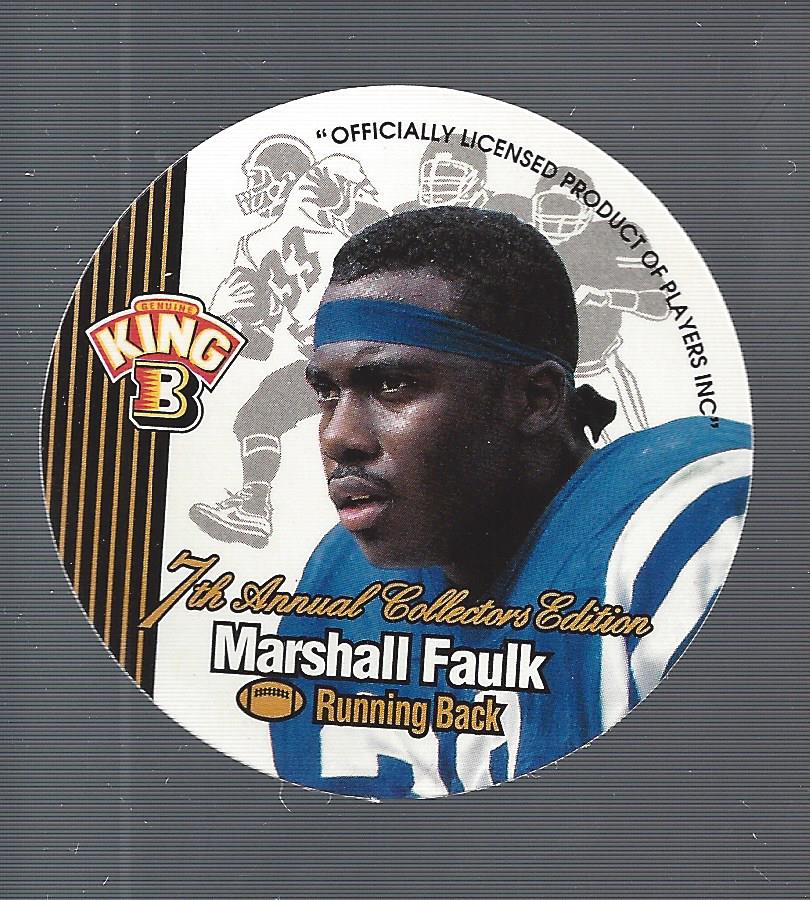 1995 King B Discs #19 Marshall Faulk