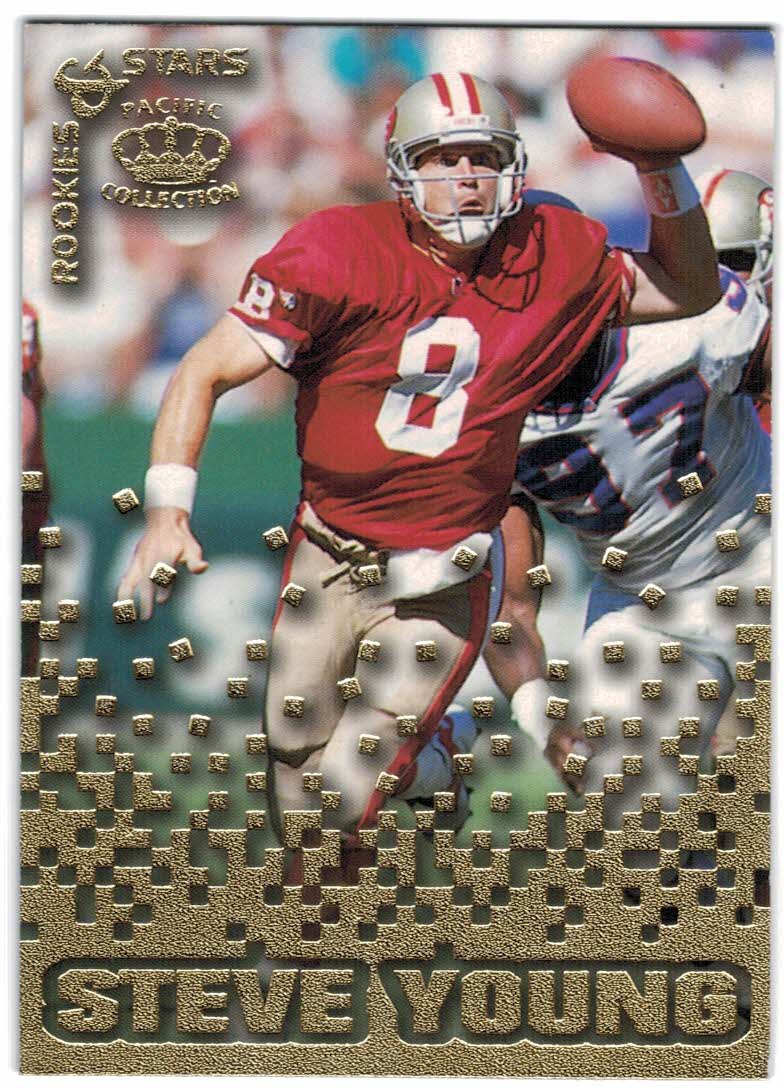 Steve Young Run and Gun San Francisco 49ers NFL Football Poster