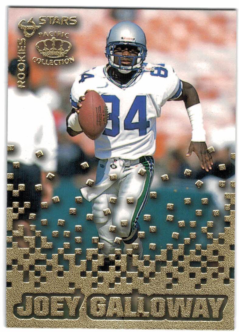 1995 Collector's Edge JOEY GALLOWAY Seattle Seahawks Instant Replay Card