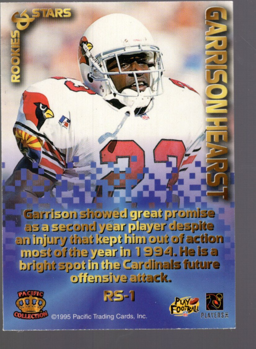 1995 Pacific Triple Folders - Rookies & Stars Joey Galloway #RS-31