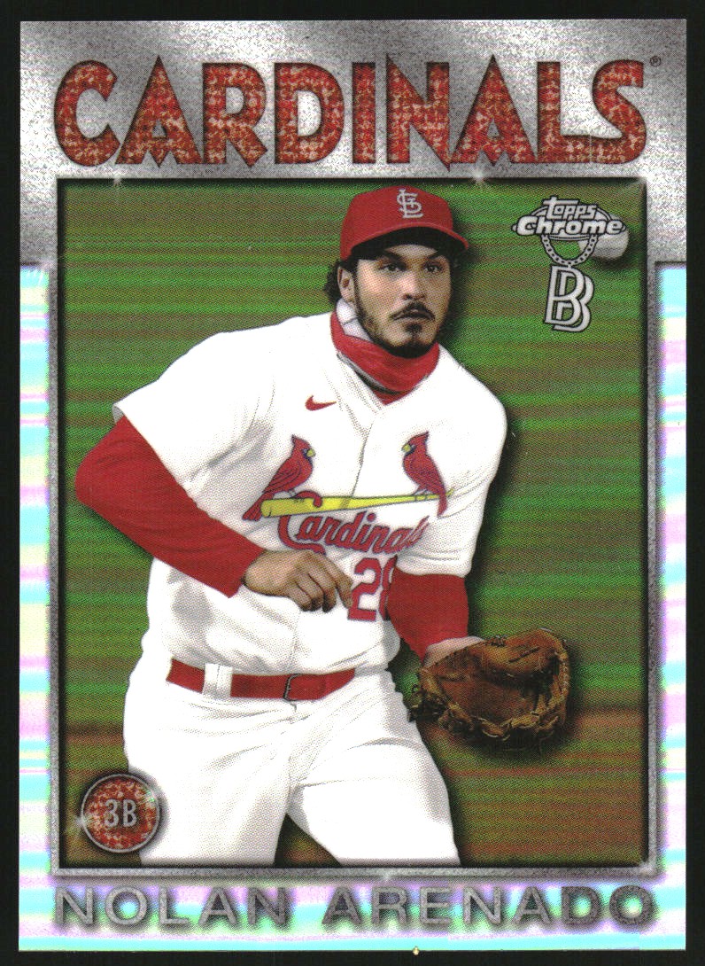 2021 Topps Chrome Ben Baller '86 Topps #86TB5 Nolan Arenado