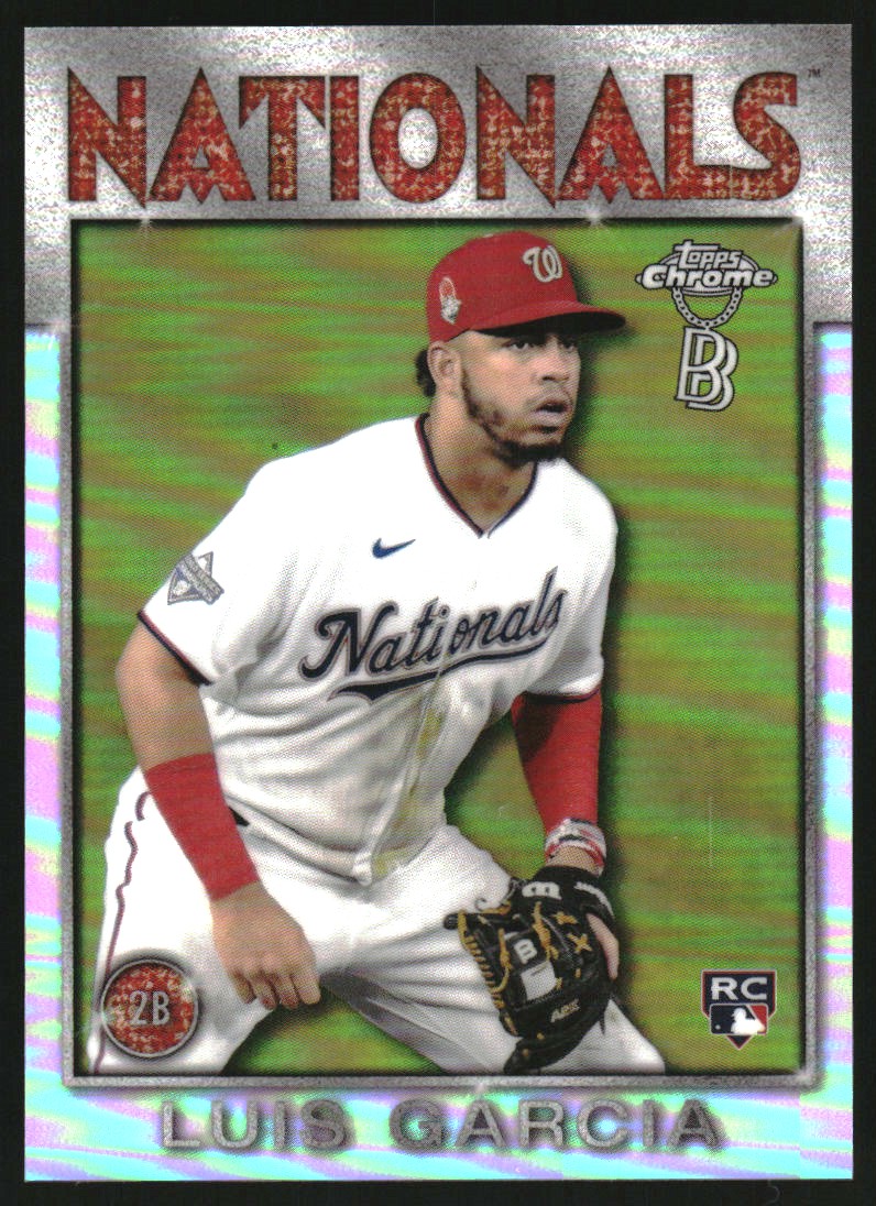 2021 Topps Chrome Ben Baller '86 Topps #86TB19 Luis Garcia