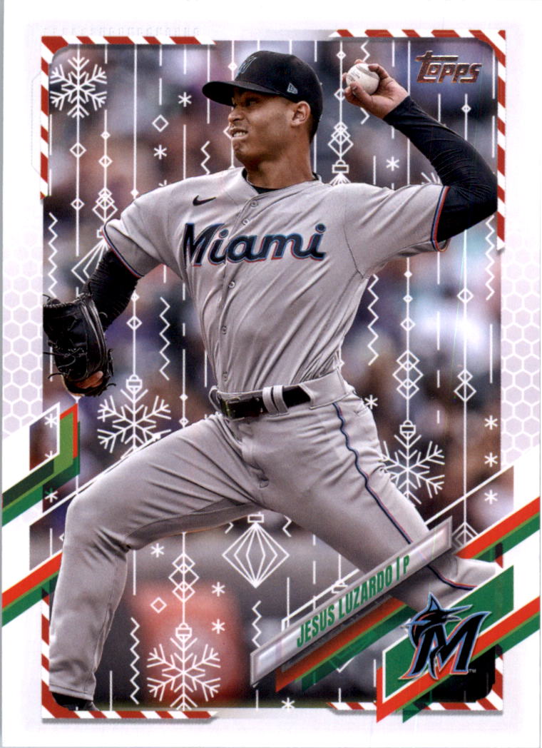 2021 Topps Walmart Holiday Baseball Card Pick (Base)