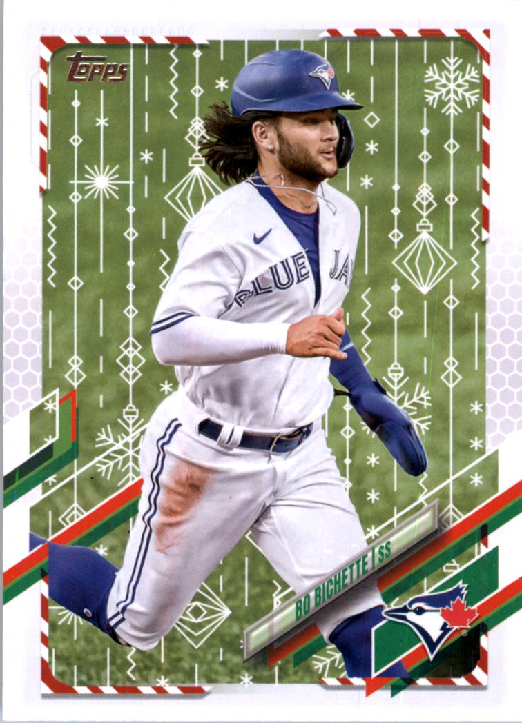 2021 Topps Walmart Holiday Baseball Card Pick (Base)