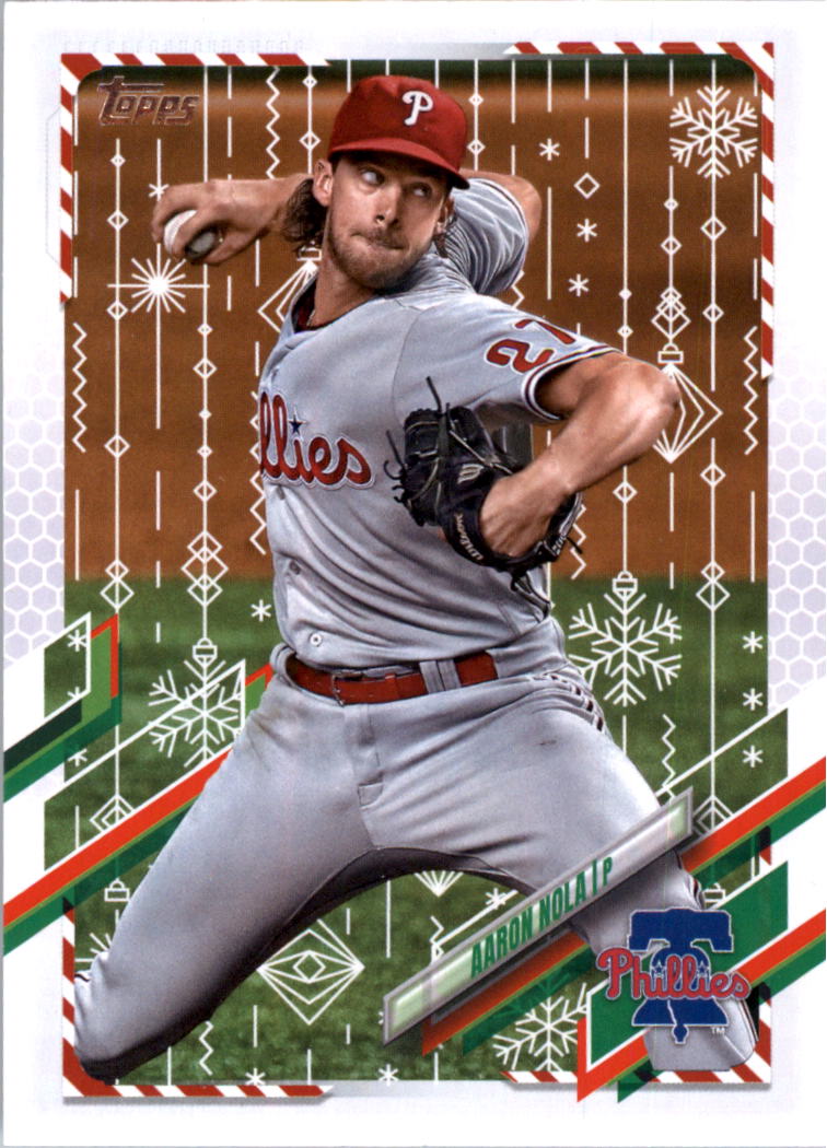 2021 Topps Walmart Holiday Baseball Card Pick (Base)