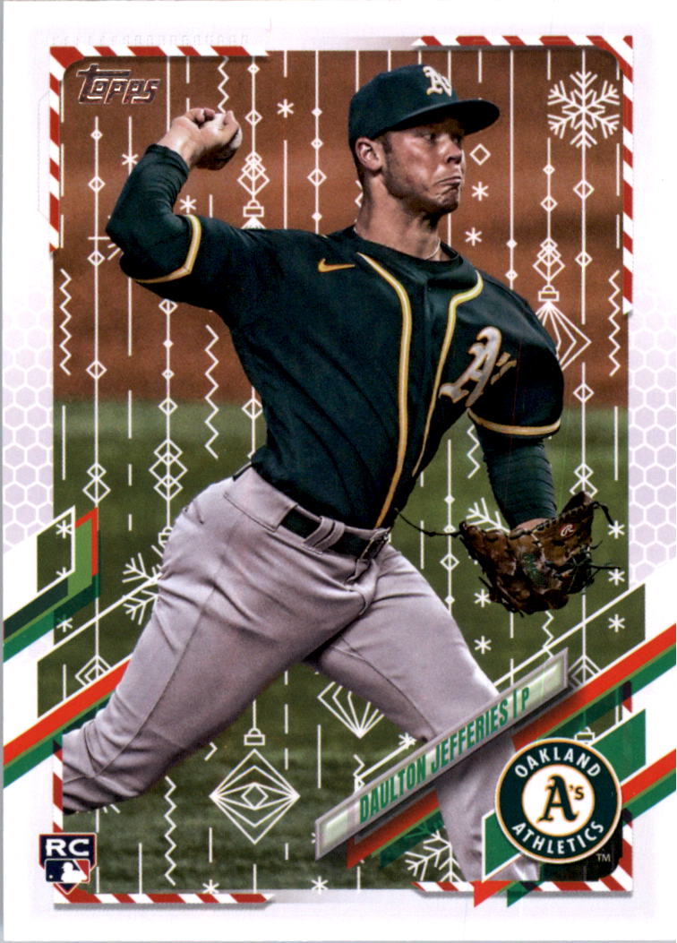 2021 Topps Walmart Holiday Baseball Card Pick (Base)