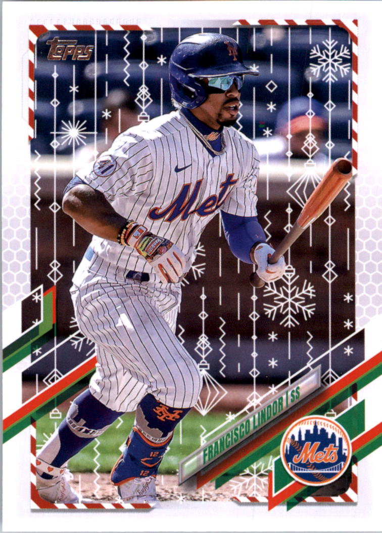 2021 Topps Walmart Holiday Baseball Card Pick (Base)