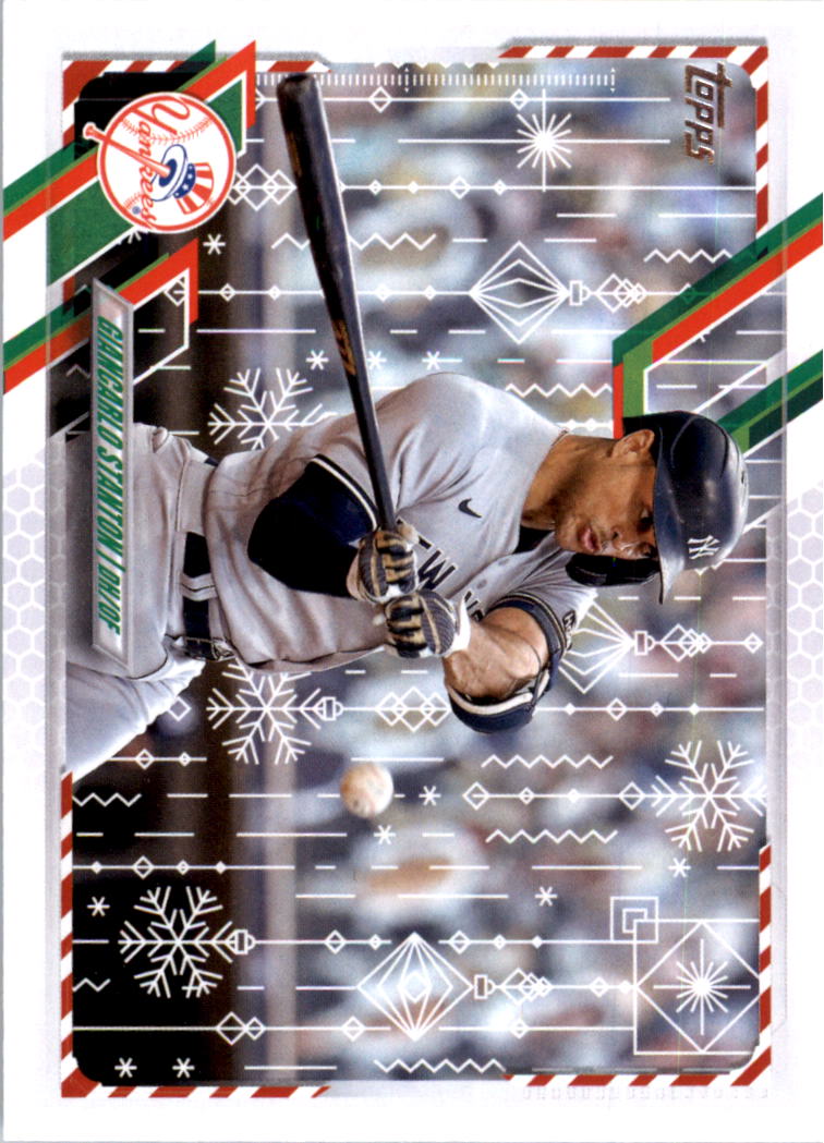 2021 Topps Walmart Holiday Baseball Card Pick (Base)