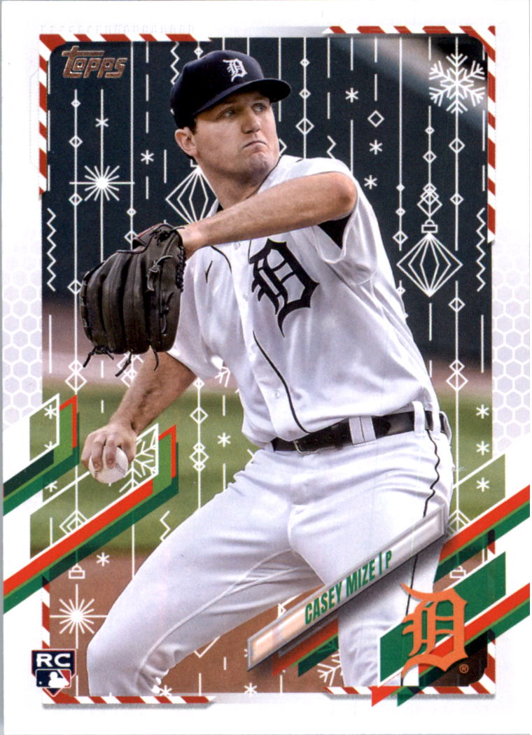 2021 Topps Walmart Holiday Baseball Card Pick (Base)