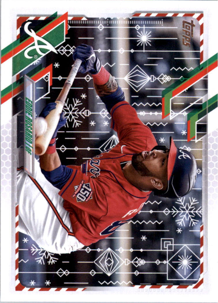 2021 Topps Walmart Holiday Baseball Card Pick (Base)