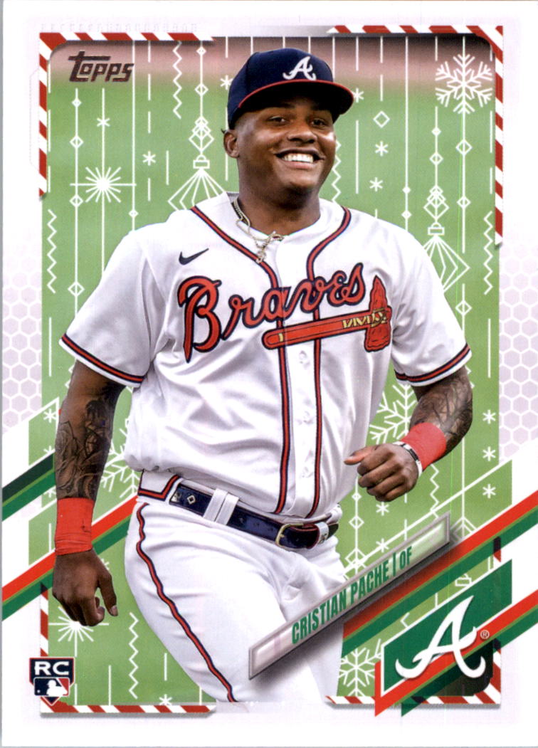 2021 Topps Walmart Holiday Baseball Card Pick (Base)