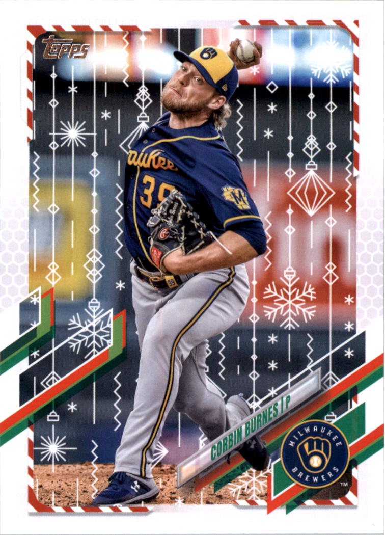 2021 Topps Walmart Holiday Baseball Card Pick (Base)